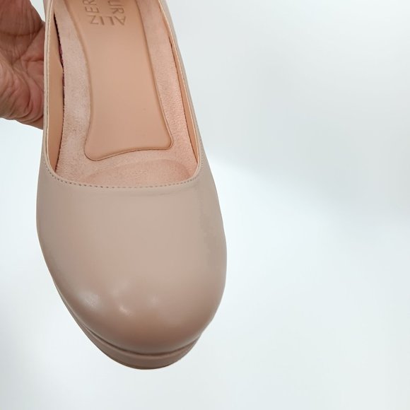 NATURALIZER MICHELLE WOMENS IVORY HEELS SIZE 8M - Picture 13 of 14